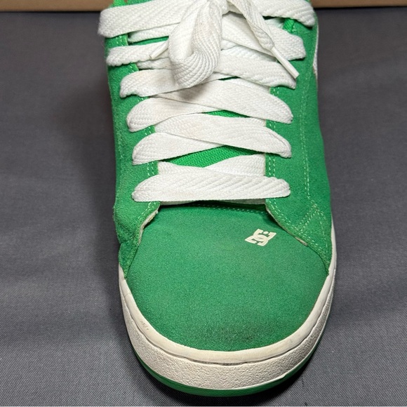 2009 DC Shoes Men’s 10 Court Graffik Emerald Green 300529 Skater Sneakers - Picture 14 of 16